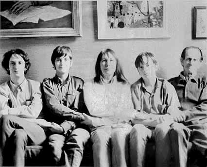 Martin (left) and his family c.1968