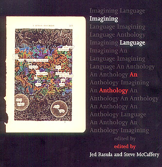 Cover of <i>Imagining Language: An Anthology</i>, detail