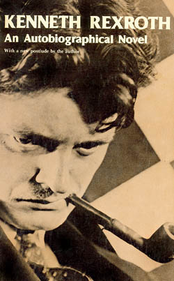 Kenneth Rexroth, cover of his autobiographical novel, 1978