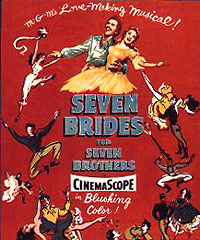 photo of poster for Seven Brides for Seven Brothers
