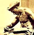 Statue of Reading Man