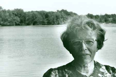 Photo of Lorine Niedecker in later life