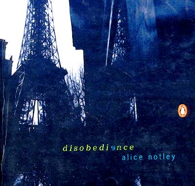 Alice Notley, Disobedience, cover detail