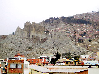 Llojata seen from El Montículo