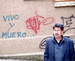 Leonardo Garcia Pabon in an alley Saenz liked in Sopocachi