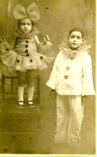 Jaime and his sister, Elva, as children