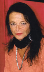 Anne Waldman, Berlin 2002 -- Photo by John Tranter