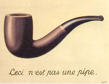 Fig 3. René Magritte, <i>Ceci n’est pas une pipe</i> or <i>Le trahison des images</i>, 1928-9, Oil on Canvas.