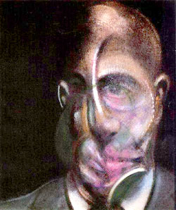 Fig 4. Francis Bacon, <i>Portrait of Michel Leiris</i>, 1976, Oil on Canvas