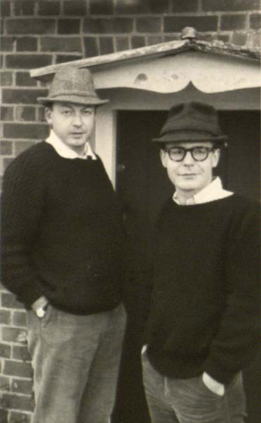 JW and Ronald Johnson ca 1965. 