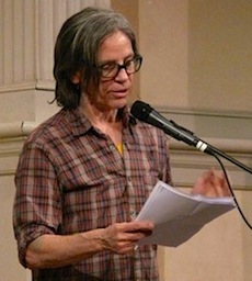 Eileen Myles, St Marks Poetry Project, 1 January 2010, photo by David Nolan