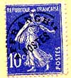 image of French postage stamp