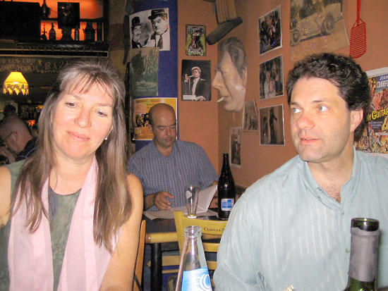Deborah Meadows with Mauro Faccon Filho